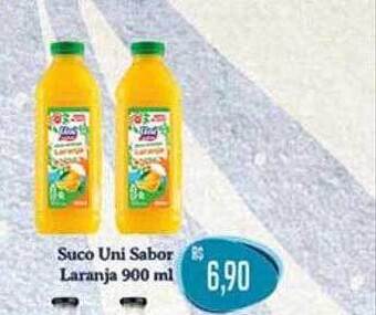Suco uni sabor laranja