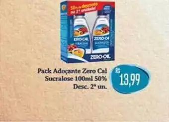 Pack adolçante zero cal sucralose