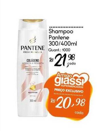 Giassi Supermercados Shampoo pantene oferta