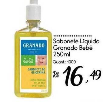 Giassi Supermercados Sabonete liquido granado bebê oferta