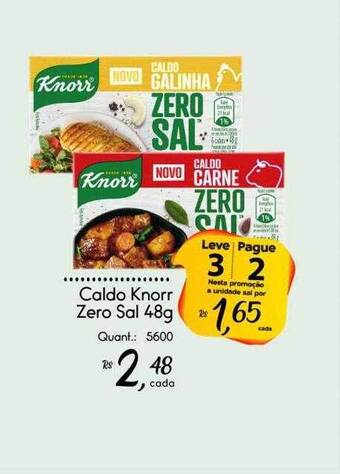 Giassi Supermercados Caldo knorr zero sal oferta