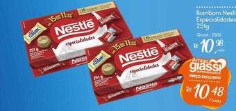 Giassi Supermercados Bombom nestlé especialidades oferta