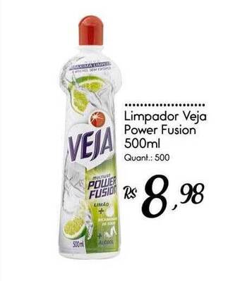 Giassi Supermercados Limpador veja power fusion oferta