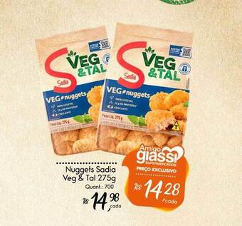 Giassi Supermercados Nuggets sadia veg & tal oferta
