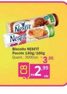 Althoff Supermercados Biscoito nesfit pacote oferta