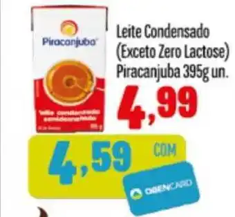 Rede Top Leite condensado exceto zero lactose piracanjuba oferta