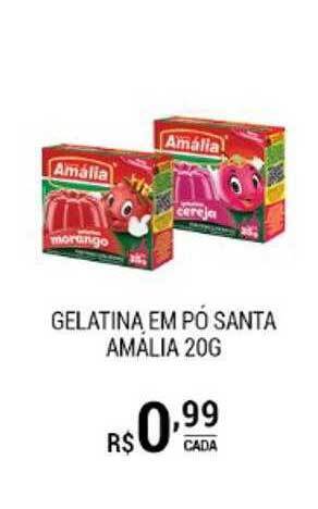 Gelatina em pó santa amália