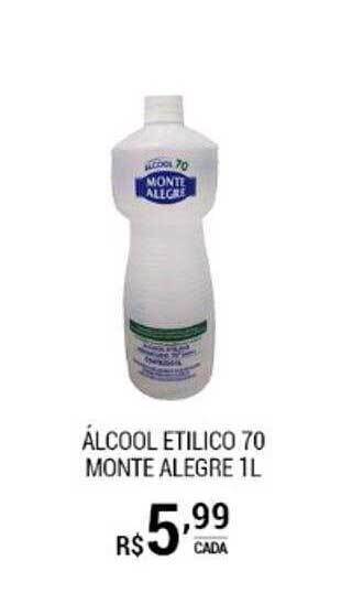 San Michel Supermercados Álcool etilico 70 monte alegre oferta