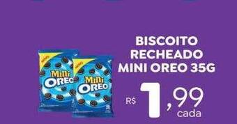 Bahamas Supermercados Biscoito recheado mini oreo oferta