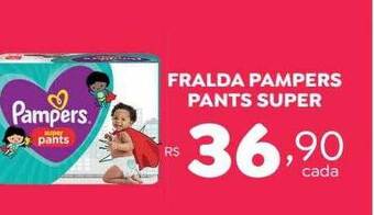 Bahamas Supermercados Fralda pampers pants super oferta