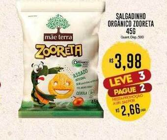 Bistek Supermercados Salgadinho orgânico zooreta oferta