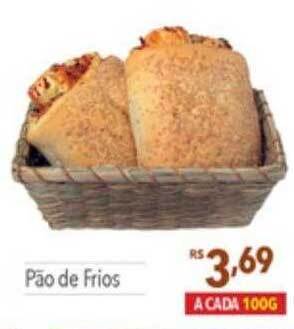Supermercados Condor Pão de frios oferta