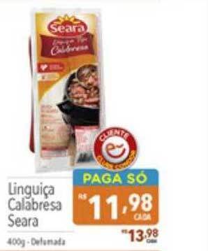 Supermercados Condor Linguiça calabresa seara oferta
