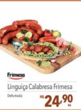 Supermercados Condor Linguiça calabresa frimesa oferta