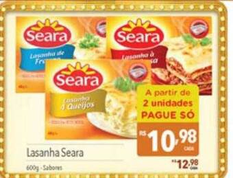 Supermercados Condor Lasanha seara oferta