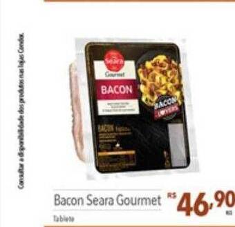 Supermercados Condor Bacon seara gourmet oferta