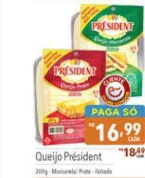 Supermercados Condor Queijo président oferta