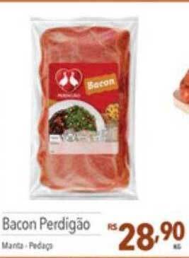 Supermercados Condor Bacon perdigão oferta