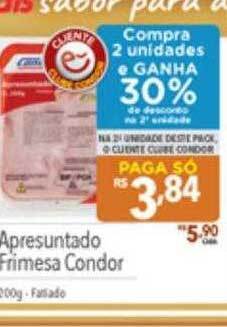 Supermercados Condor Apresuntado frimesa condor oferta