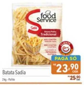 Supermercados Condor Batata sadia oferta