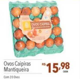 Supermercados Condor Ovos caipiras mantiqueira oferta