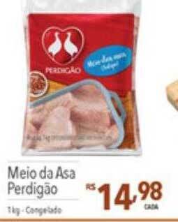 Supermercados Condor Meio da asa perdigão oferta
