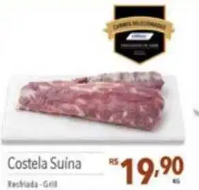 Supermercados Condor Costela suína oferta