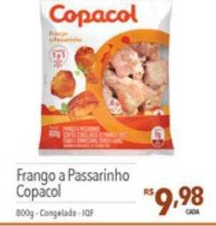 Supermercados Condor Frango a passarinho copacol oferta