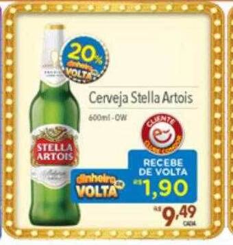 Supermercados Condor Cerveja stella artois oferta