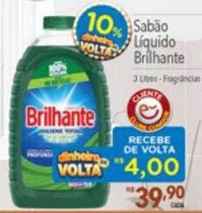 Supermercados Condor Sabão líquido brilhante oferta