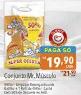 Conjunto mr. músculo