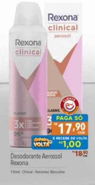 Supermercados Condor Desodorante aerossol rexona oferta