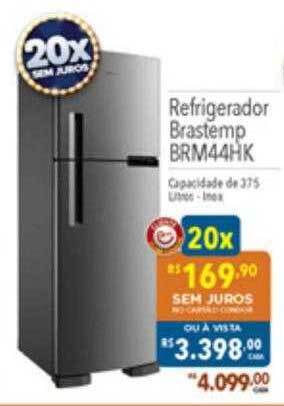 Refrigerador brastemp brm44hk