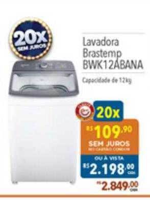 Lavadora brastemp bwk12abana