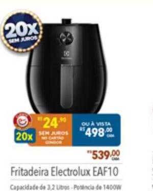 Fritadeira electrolux eaf10