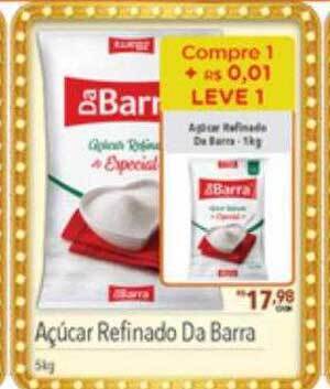Supermercados Condor Açúcar refinado da barra oferta