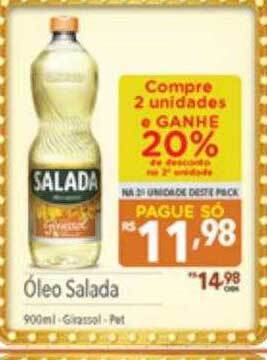 Supermercados Condor Óleo salada oferta