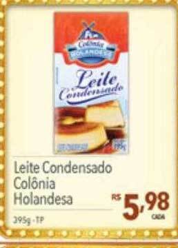 Supermercados Condor Leite condensado colônia holandesa oferta