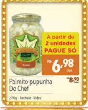 Palmito-pupunha do chef