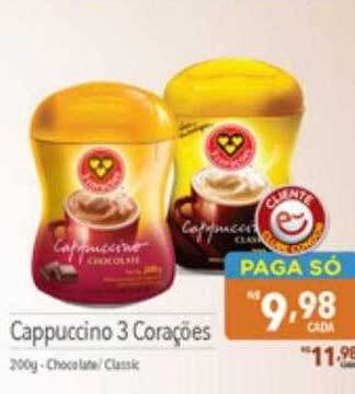 Cappuccino 3 corações