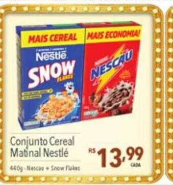 Supermercados Condor Conjunto cereal matinal nestlé oferta
