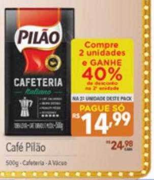 Supermercados Condor Café pilão oferta