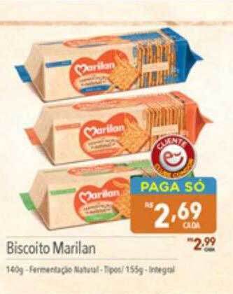 Supermercados Condor Biscoito marilan oferta