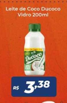 Atakarejo Leite de coco ducoco vidro oferta