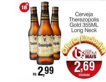 Supermercado Bem Barato Cerveja therezopolis gold long neck oferta