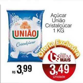 Supermercado Bem Barato Açúcar união cristalçúcar oferta