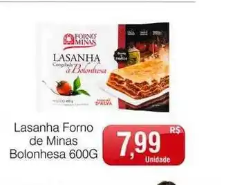 Supermercado Bem Barato Lasanha forno de minas bolonhesa oferta