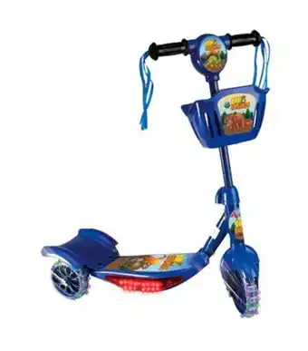 Freitas Varejo Patinete infantil azul com luz e som world brinquedos rf2991 oferta