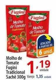 Akki Atacadista Molho de tomate fugini tradicional oferta