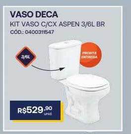 Santa Cruz Acabamentos Vaso deca oferta